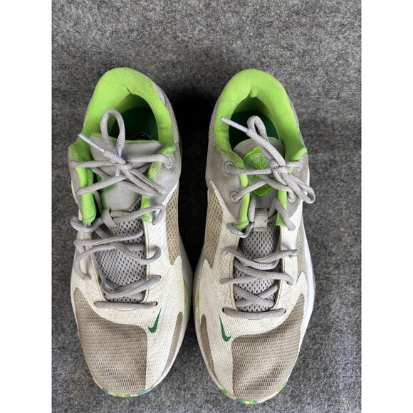 Nike Shoes Mens Size 8 Gray Green Zoom Freak‎ 4 Giannis Basketball DJ6149-107